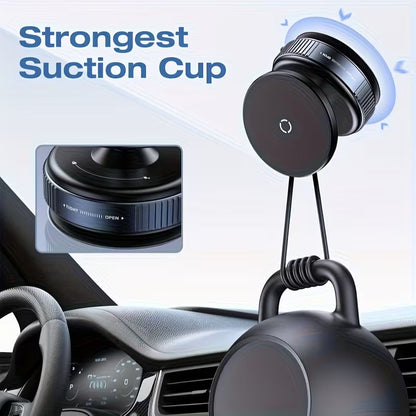 Magnetic Phone Holder with Suction Cup | حامل هاتف مغناطيسي بكوب شفط