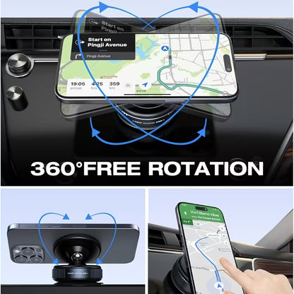 Magnetic Phone Holder with Suction Cup | حامل هاتف مغناطيسي بكوب شفط