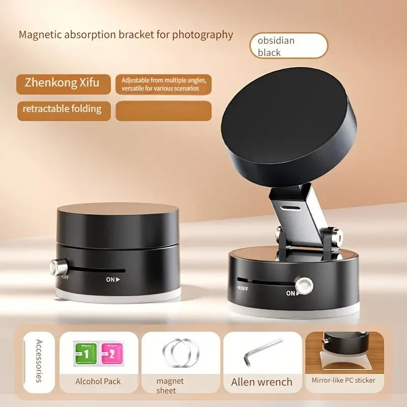 Magnetic Phone Holder with Suction Cup | حامل هاتف مغناطيسي بكوب شفط